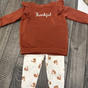 Starting Out Rust and Cream Kids Matching Set